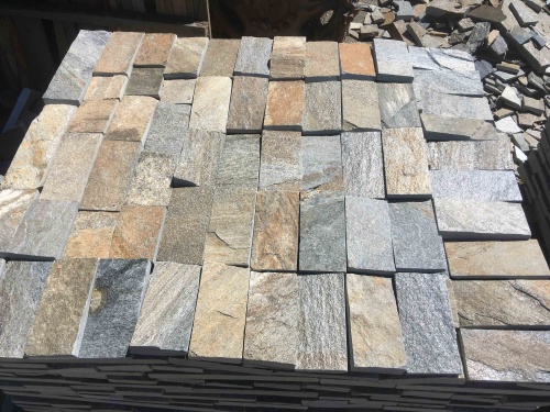 Плитка пилёная златолит Уральский для цоколя, отмостки купить в Ивделе