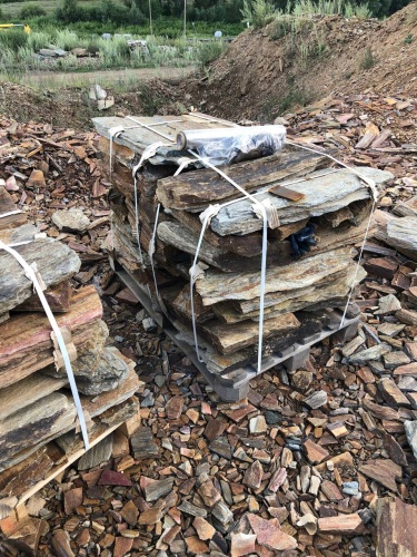 Плитняк кора дерева 50-100мм для пошаговых дорожек купить в Ивделе