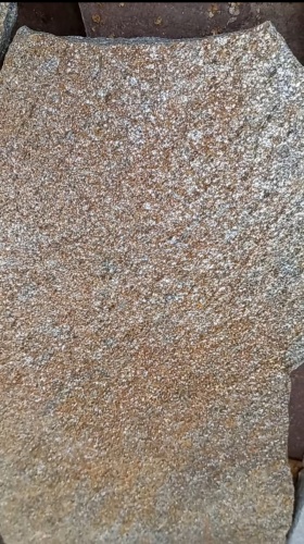 Плитняк златолит серебристый для цоколя, отмостки купить в Ивделе