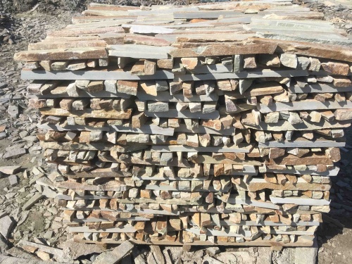 Горбушка златолит золотистый для облицовки купить в Ивделе