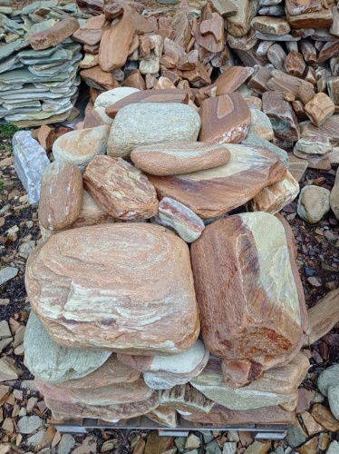 Златолит жёлтый, жёлто-зелёный глыбки и валуны для ланшафтного дизайна купить в Ивделе