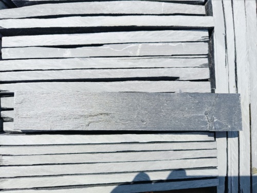 Плитка чёрная из натурального камня фасадная 30 см * 5 см, толщина 7 мм -30 мм купить в Ивделе