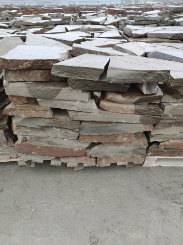 Плитняк песчаник серо-зелёный для мощения 60-65 мм купить в Ивделе